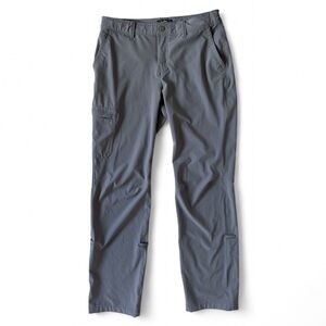 REI Kornati Roll-Up Pants Hiking Travel Utility UPF 50 Gorp Outdoor Gray Size 6
